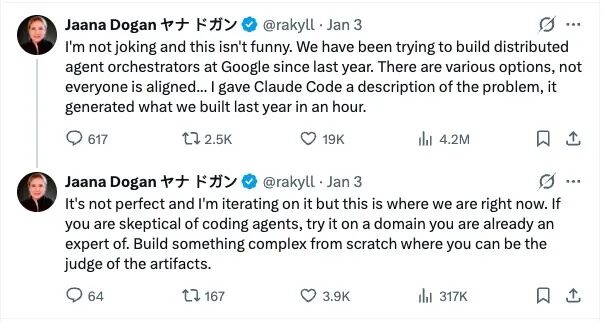 谷歌 Gemini API 负责人自曝:用竞品Claude Code 1小时复现自己团队一年成果,工程师圈炸了!