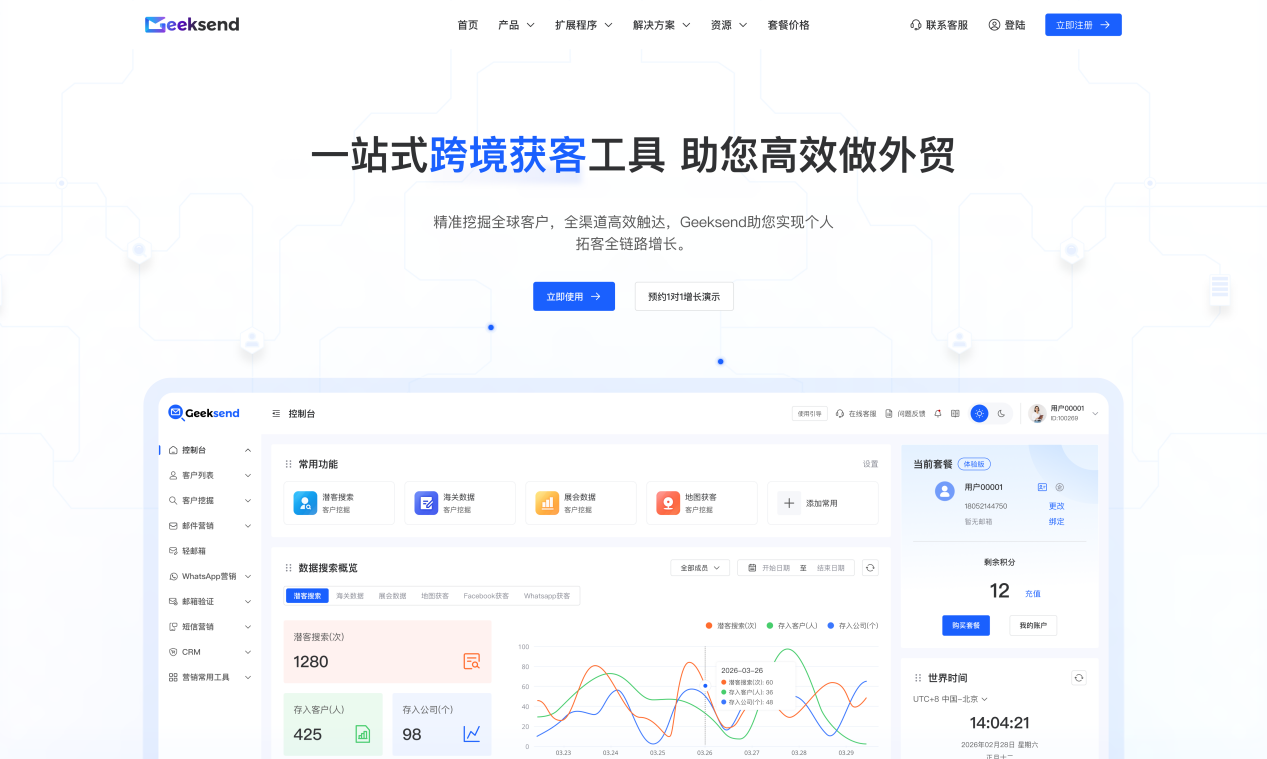 Geeksend邮件营销
